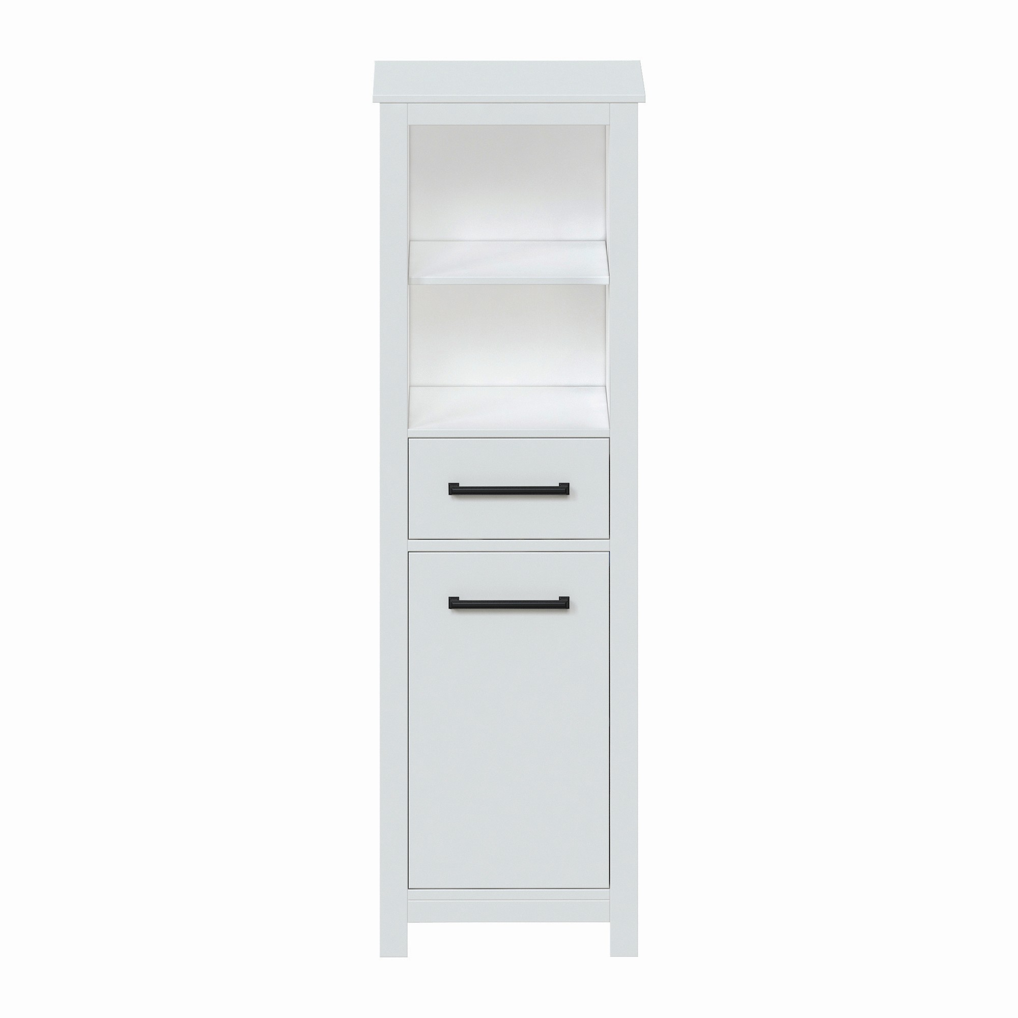 Allerton 19"W x 18-9/16"D x 60"H Vanilla Linen Cabinet