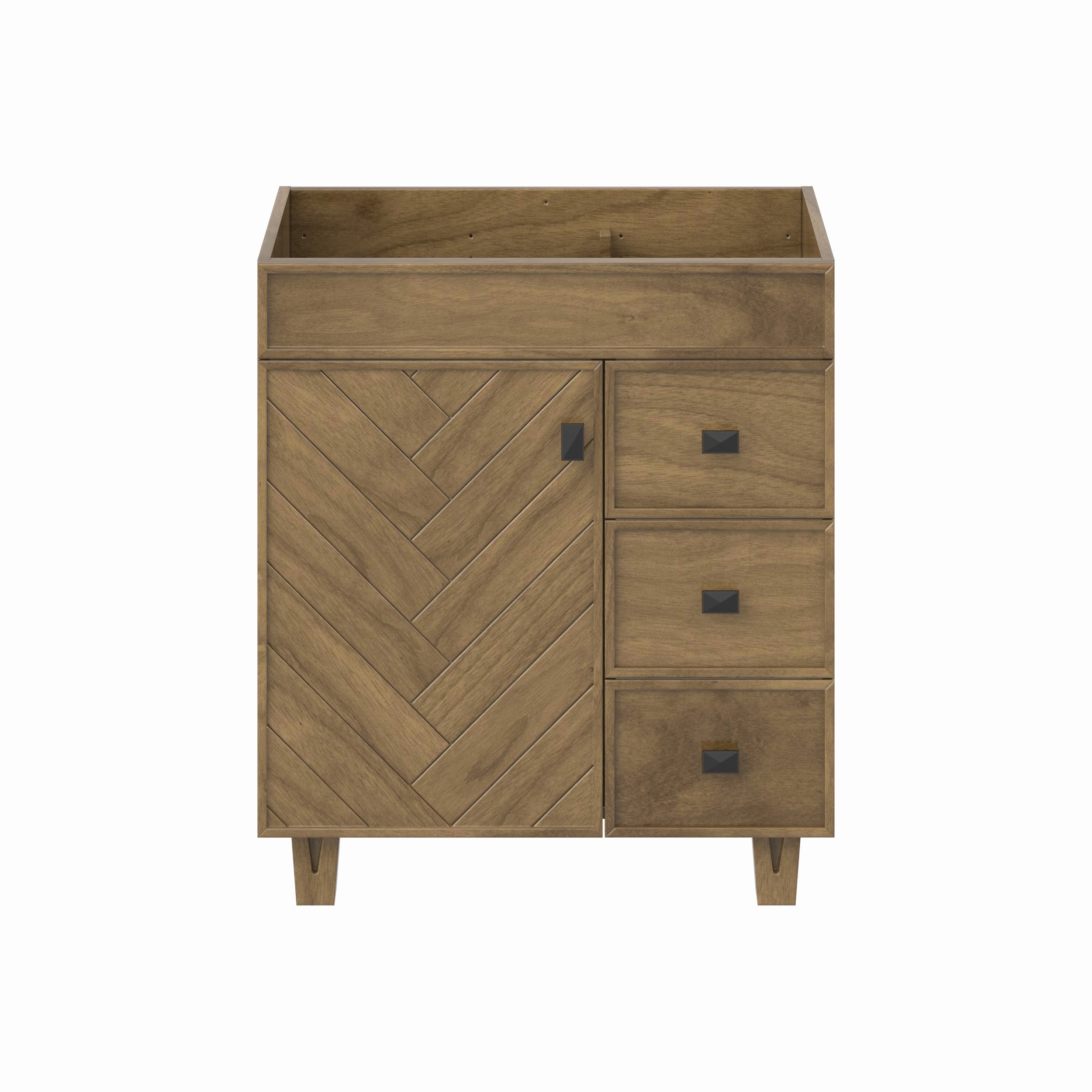 Huntington 30"W x 21-5/8"D Almond Brown Vanity Cabinet