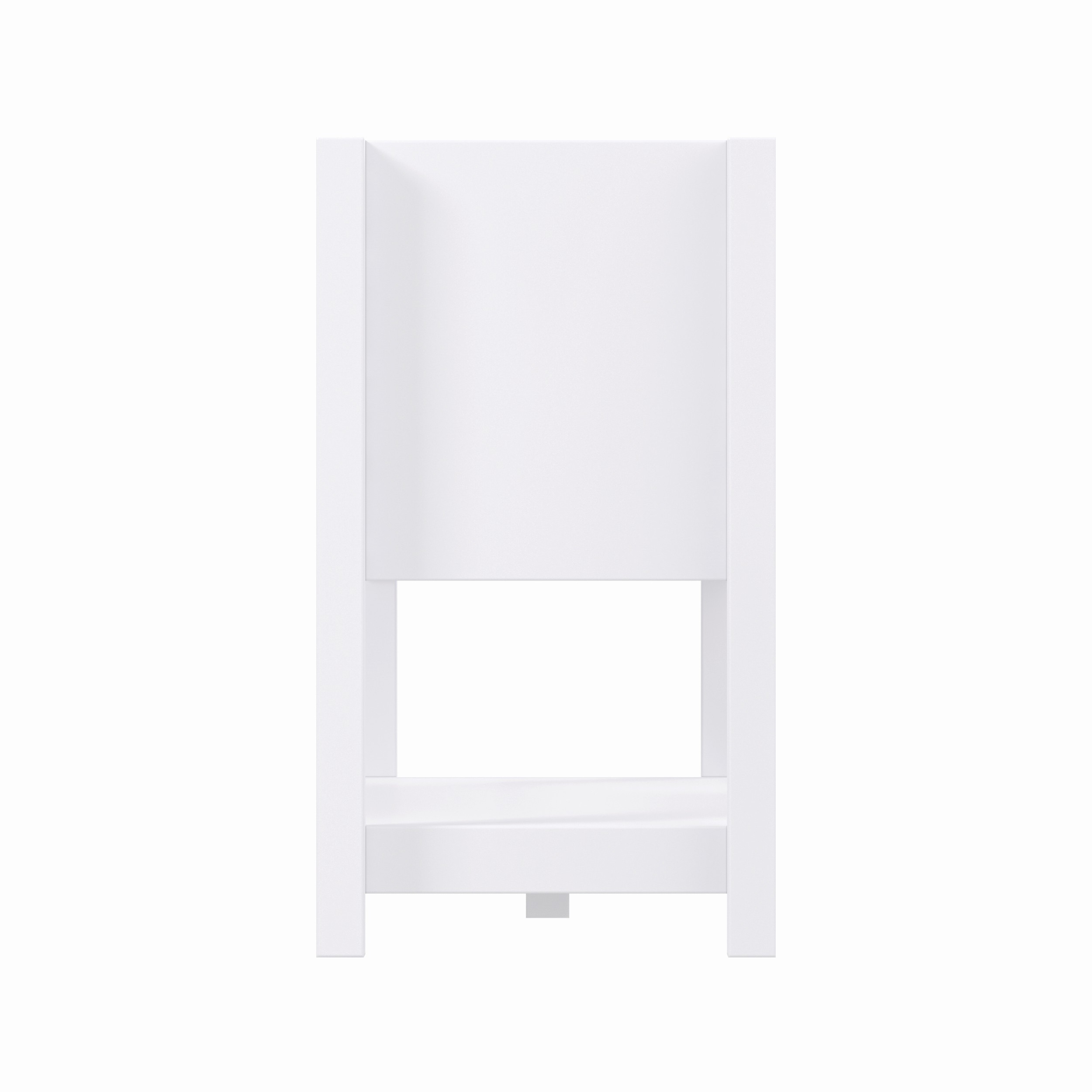 Mackenzie 48"W x 18-5/8"D Bright White Vanity Cabinet