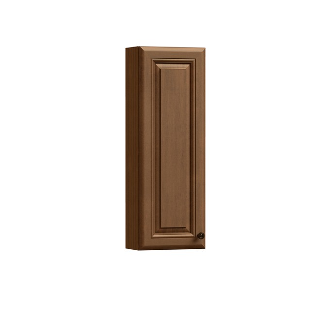 Manchester 12"W x 6-3/4"D x 34"H Mocha Bathroom Wall Cabinet