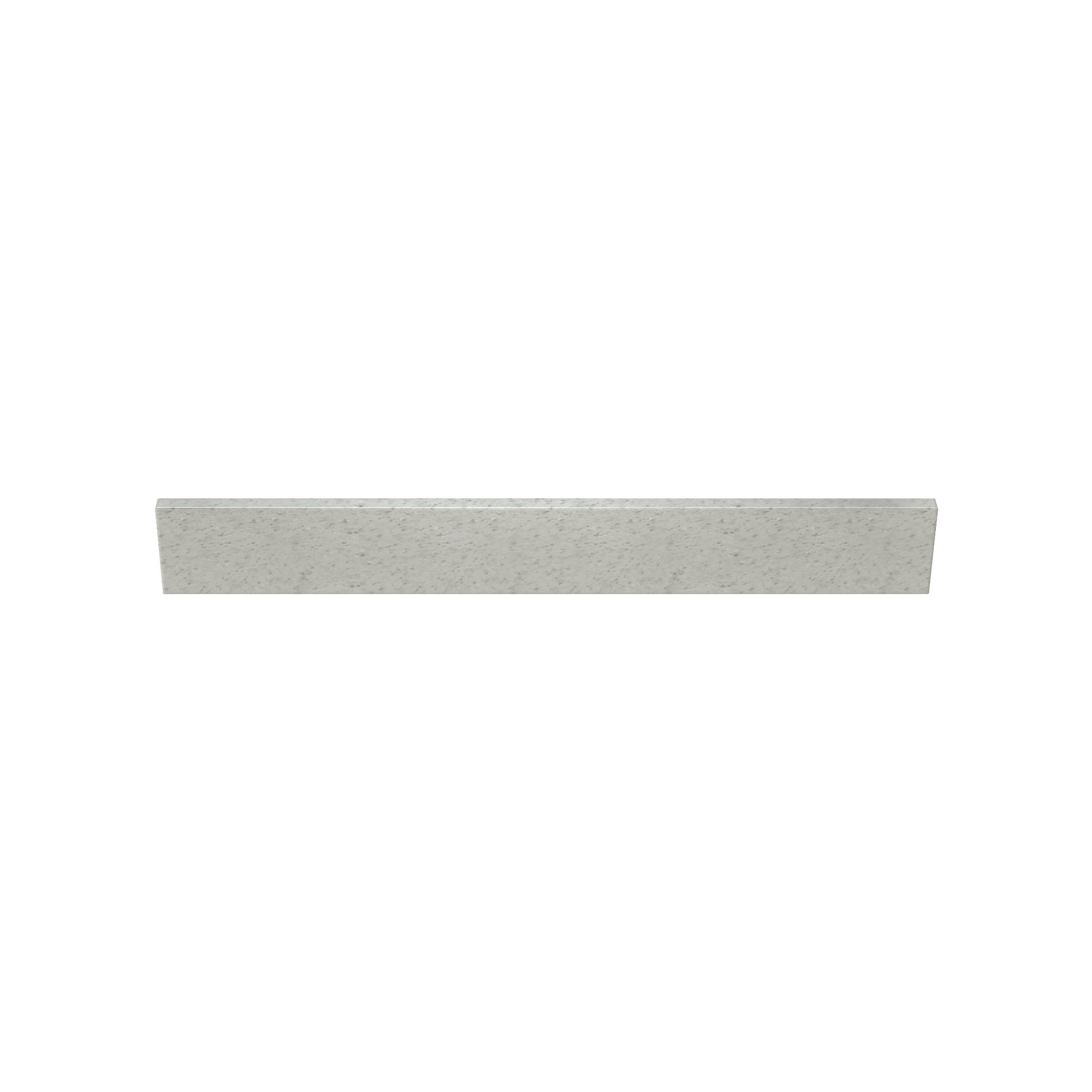 Silver Poplar 31 in. w x 0.75 in. d x 4 in. h Cultured Marble Backsplash