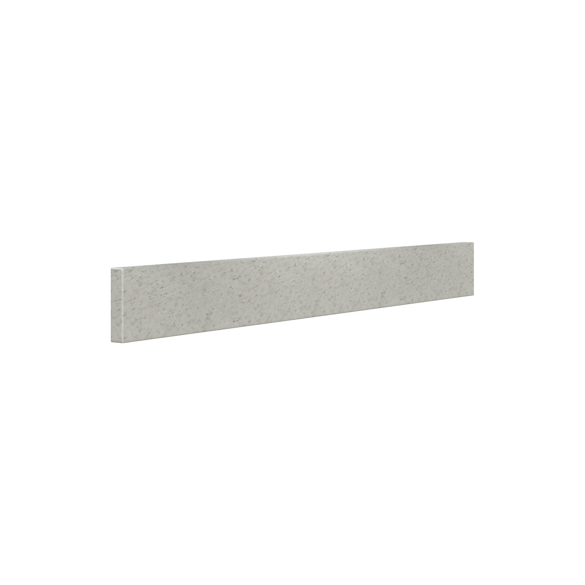 Silver Poplar 37 in. w x 0.75 in. d x 4 in. h Cultured Marble Backsplash