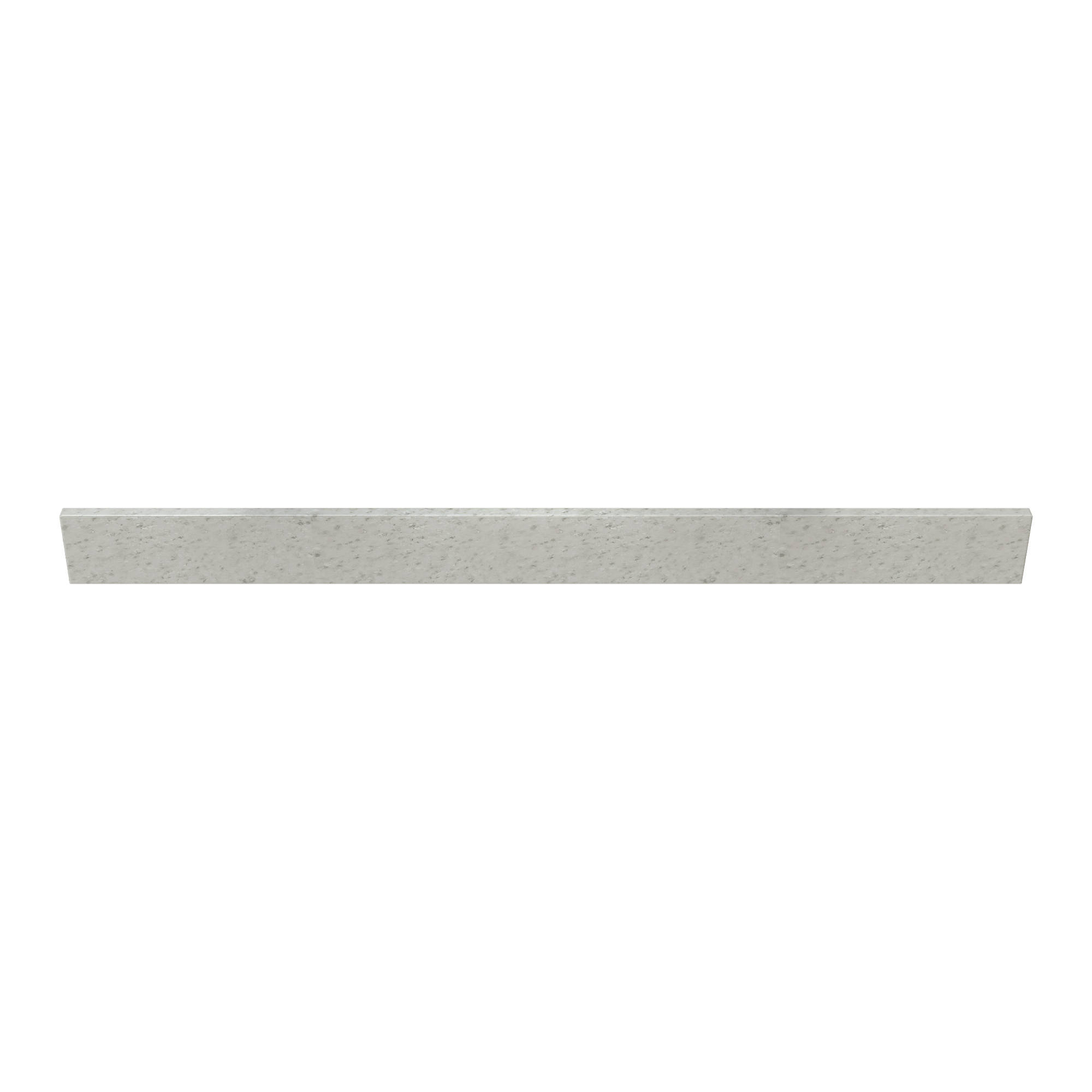 Silver Poplar 49 in. w x 0.75 in. d x 4 in. h Cultured Marble Backsplash