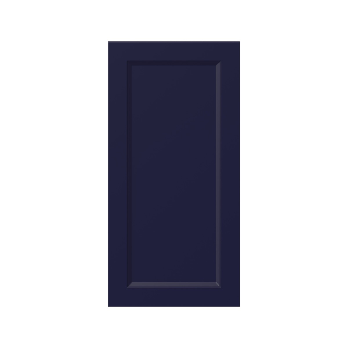 Camellia Painted Midnight Blue Recessed 15 x 30 x 0.75 in. Door