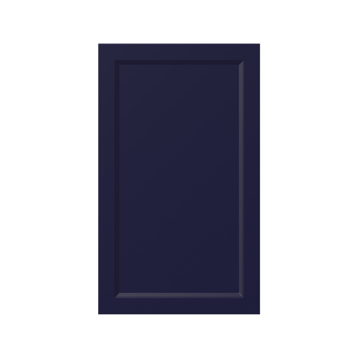 Camellia Painted Midnight Blue Recessed 21 x 35 x 0.75 in. Door