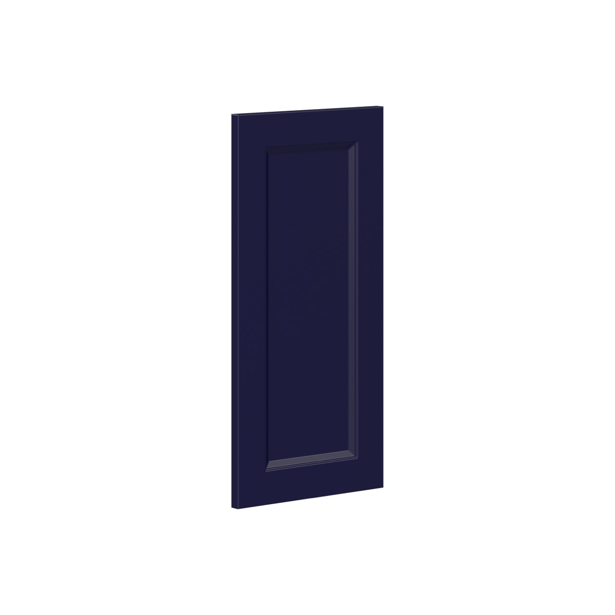 Camellia Painted Midnight Blue Recessed 12 x 25 x 0.75 in. Door