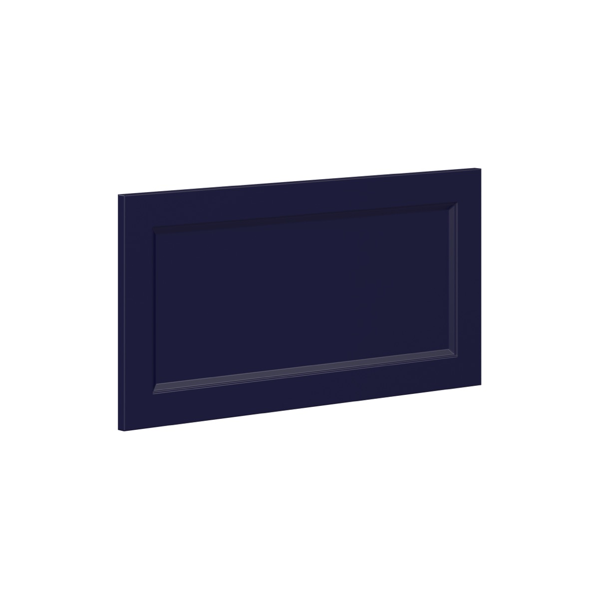 Camellia Painted Midnight Blue Recessed 30 x 15 x 0.75 in. Drawer Front