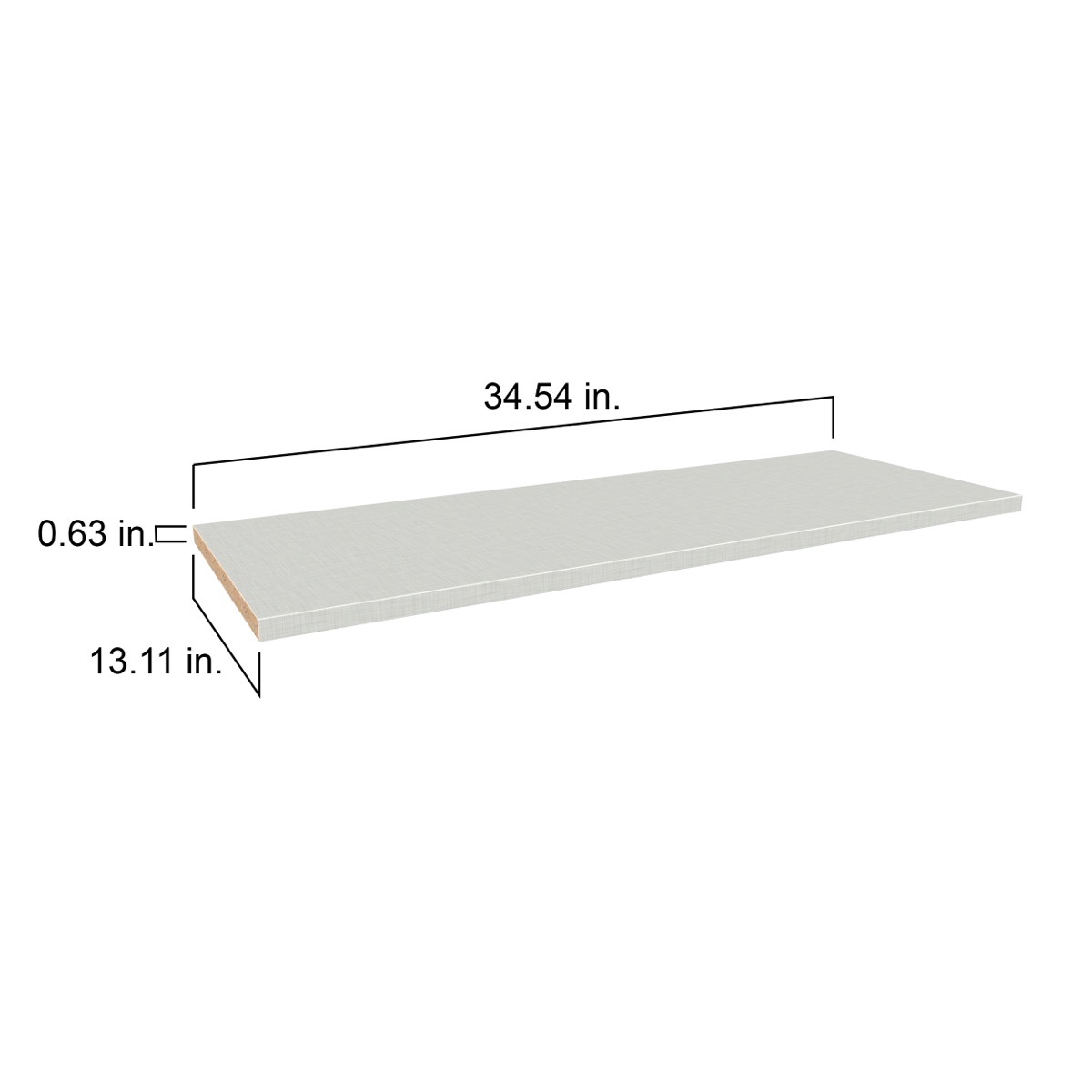 36" shelf (2 pack)