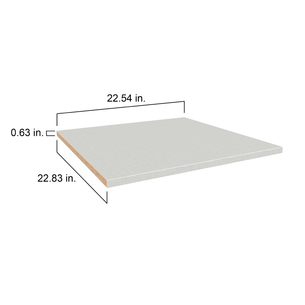 24" shelf (2 pack)