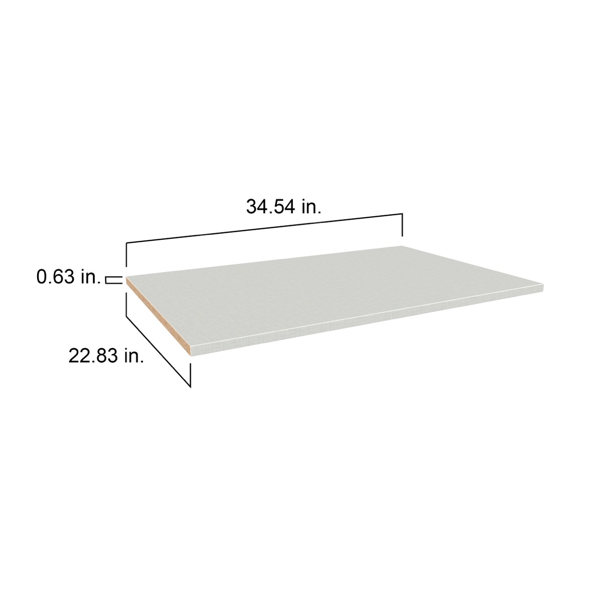 36" shelf (2 pack)