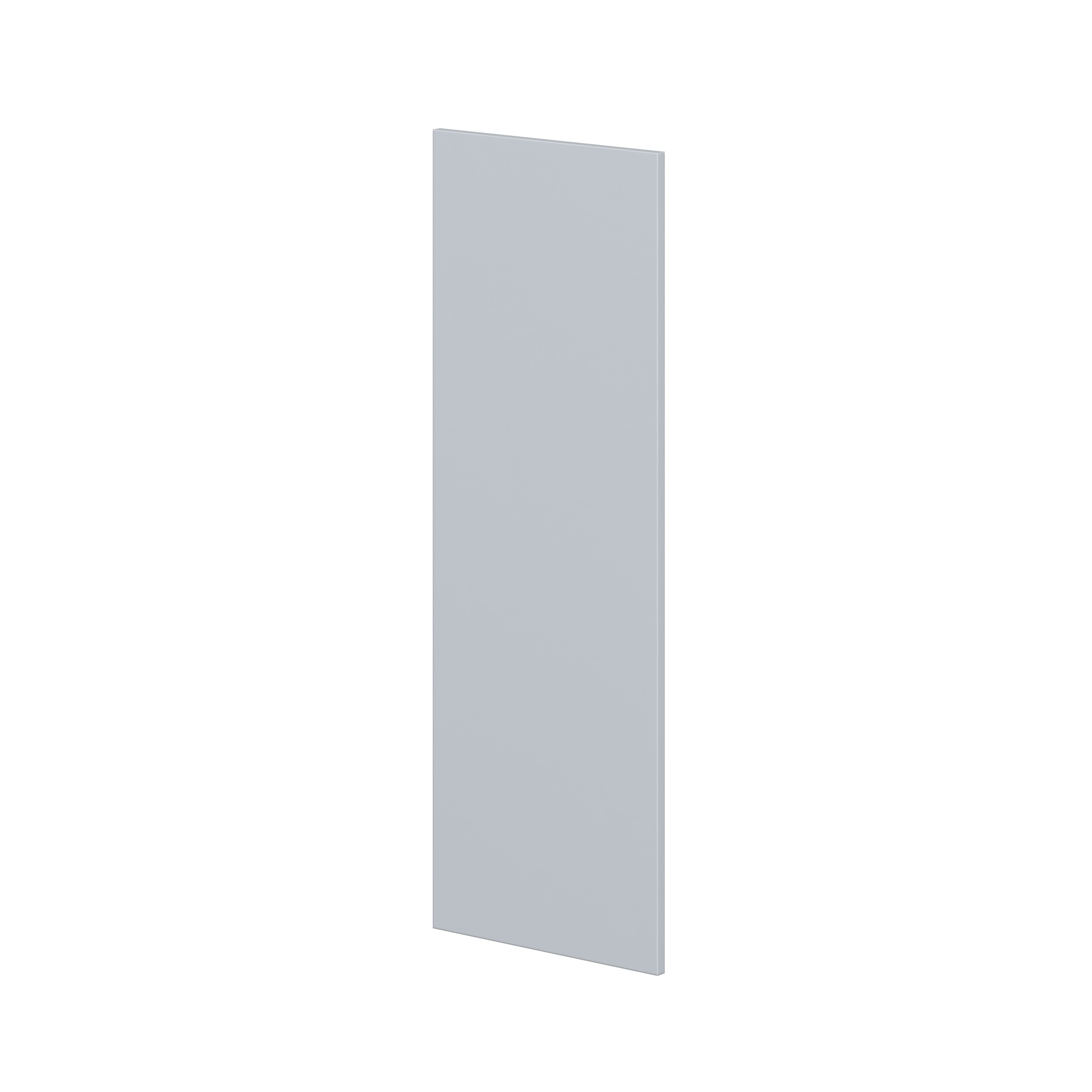 0.75 in.W x 42 in. H x 14 in. D Light Gray Wall End Panel