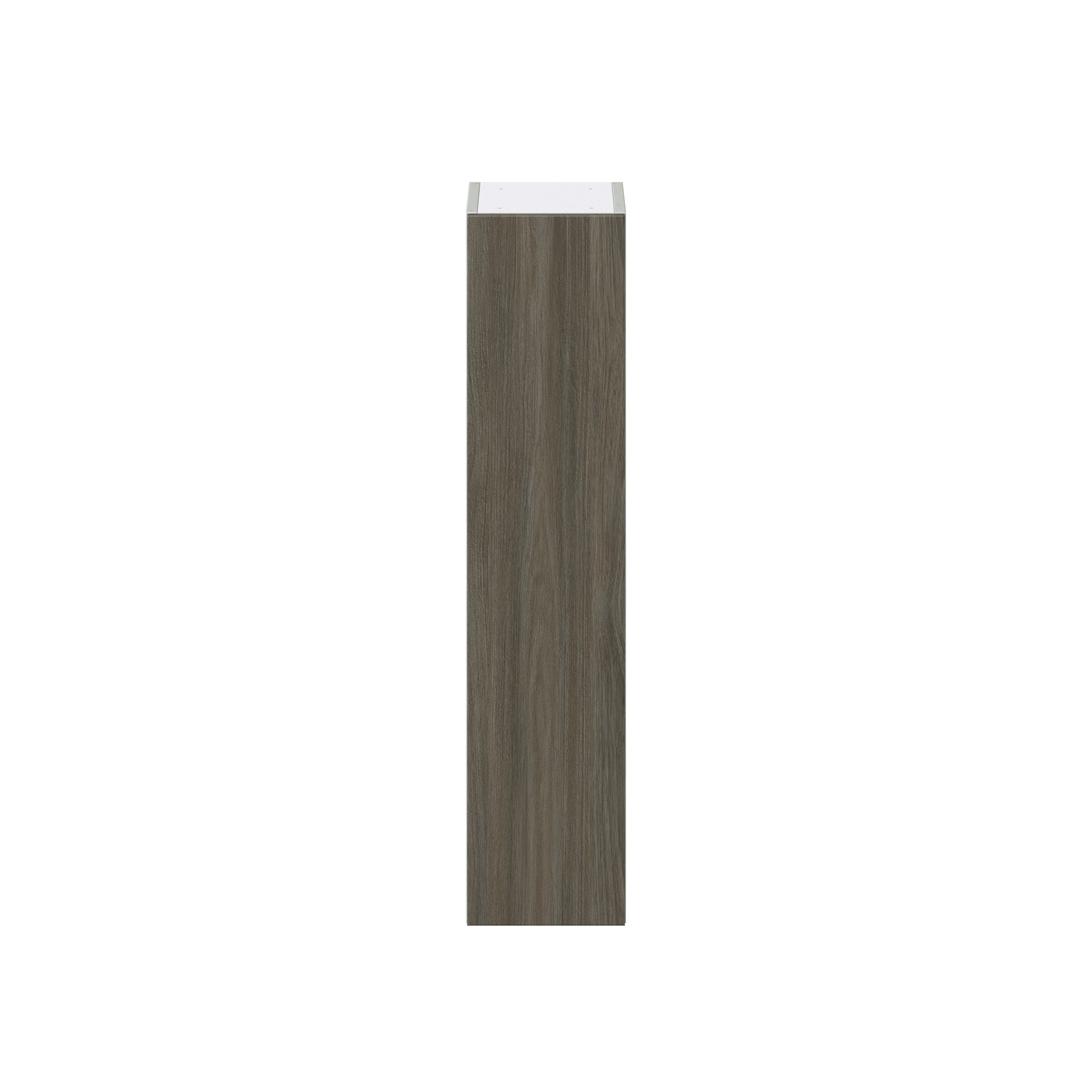 Cordyline Textured Slab Walnut Assembled Wall Cabinet with Full High Door (9 in. W x 40 in. H x 14 in. D)