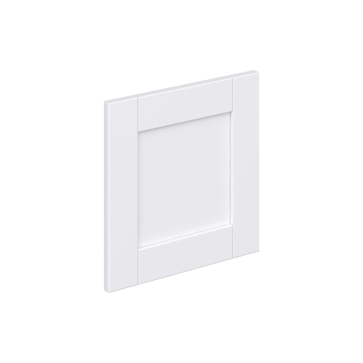 Dahlia Bright White  Shaker 15 x 15 x 0.75 in. Door