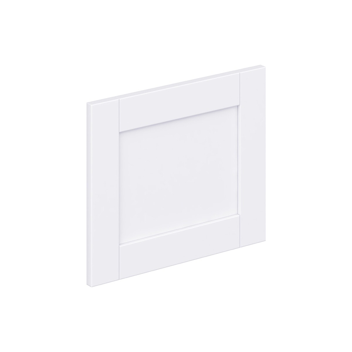 Dahlia Bright White  Shaker 18 x 15 x 0.75 in. Door