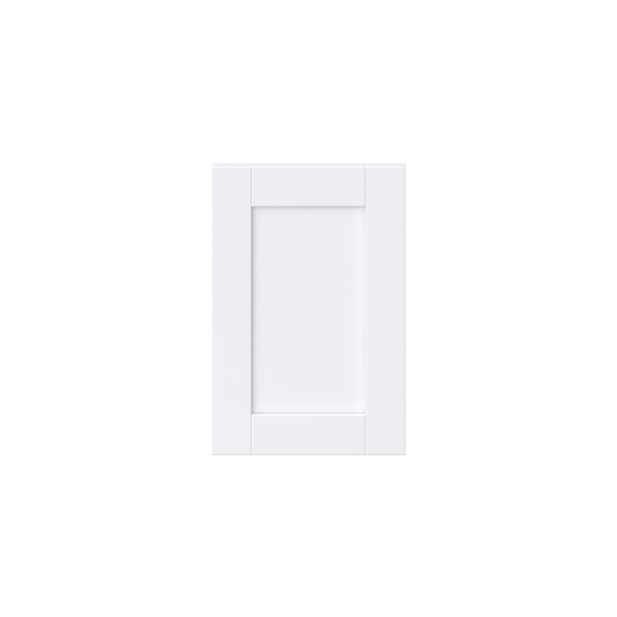 Dahlia Bright White  Shaker 13.5 x 20 x 0.75 in. Door