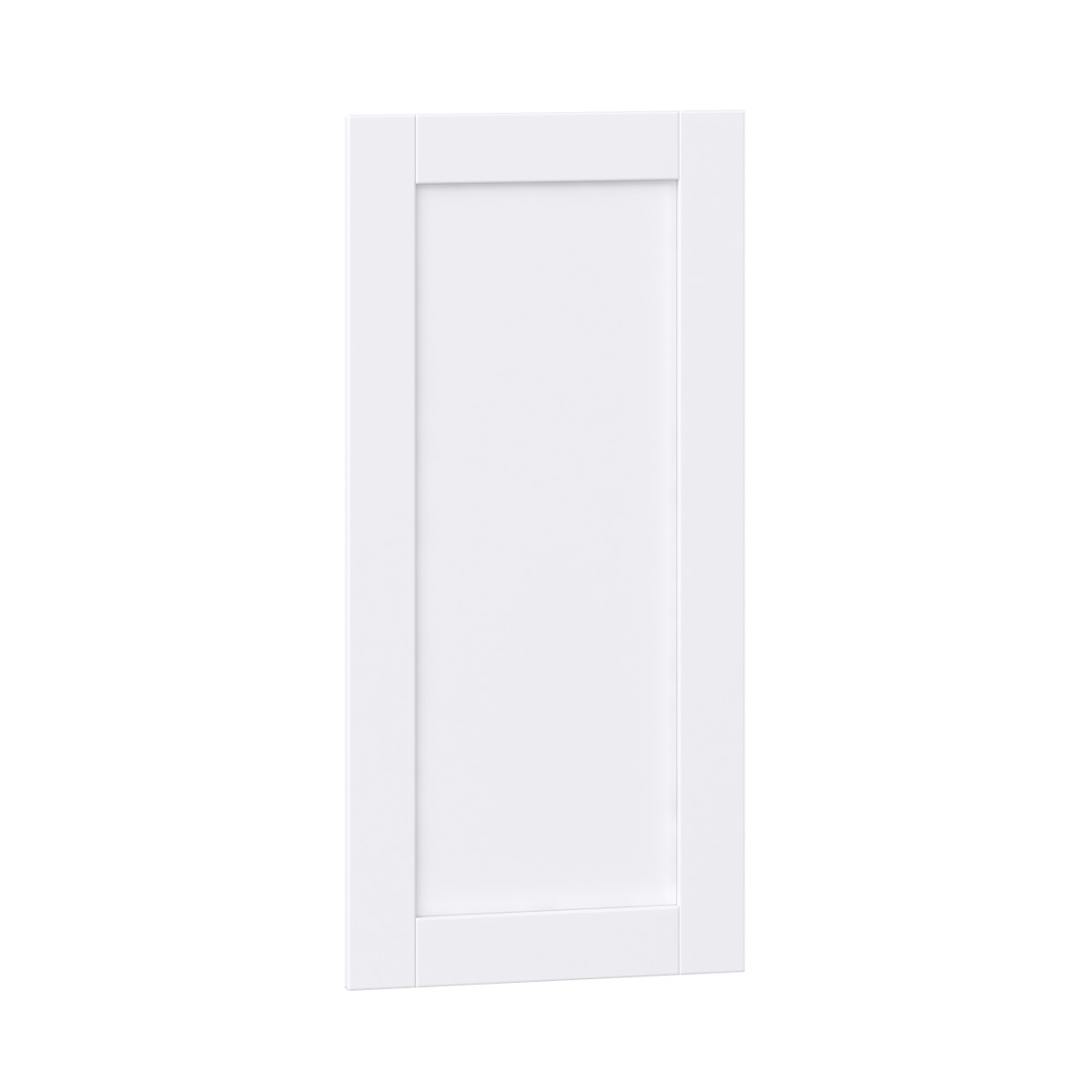 Dahlia Bright White  Shaker 16.5 x 35 x 0.75 in. Door