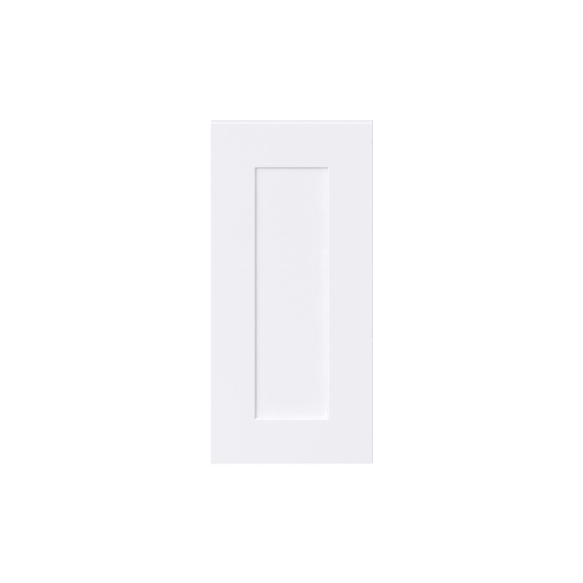 Jasmine Painted Warm White  Shaker 12 x 25 x 0.75 in. Door