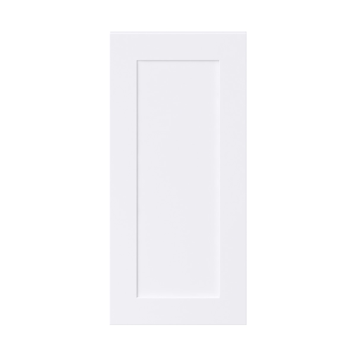 Jasmine Painted Warm White  Shaker 16.5 x 35 x 0.75 in. Door