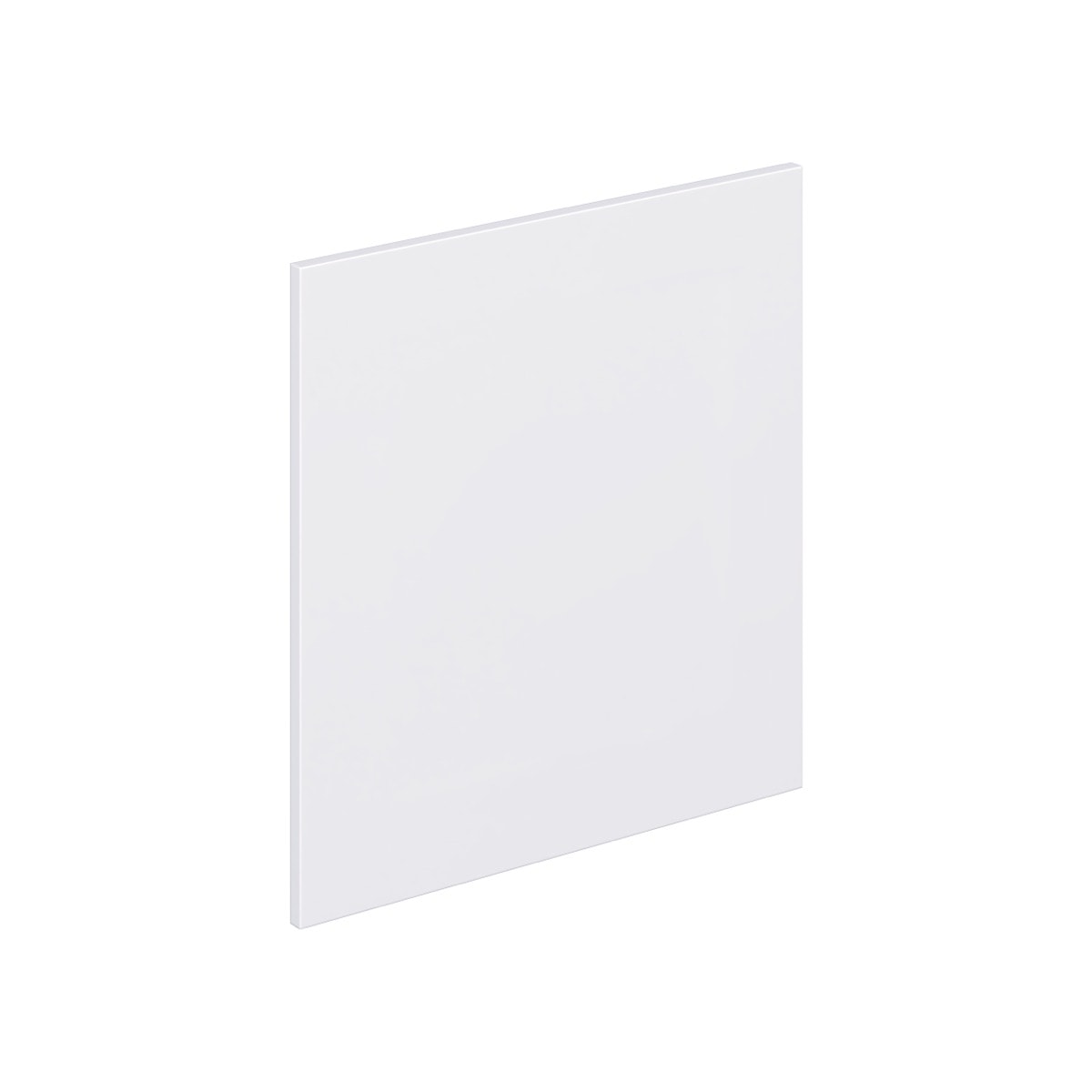 Lily Bright White  Slab 24 x 25 x 0.75 in. Door