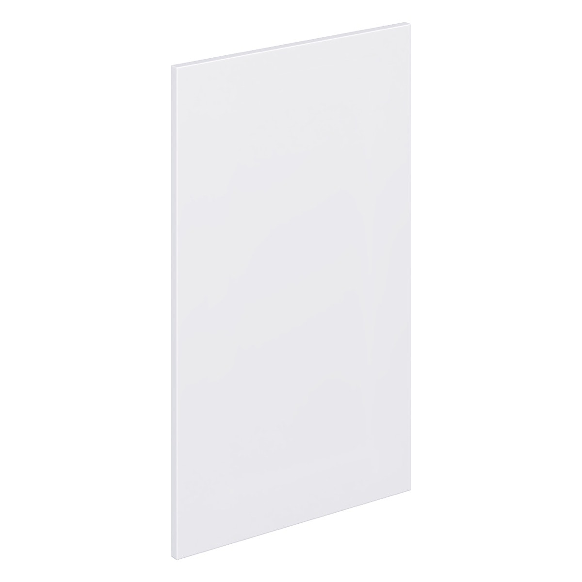 Lily Bright White  Slab 21 x 35 x 0.75 in. Door