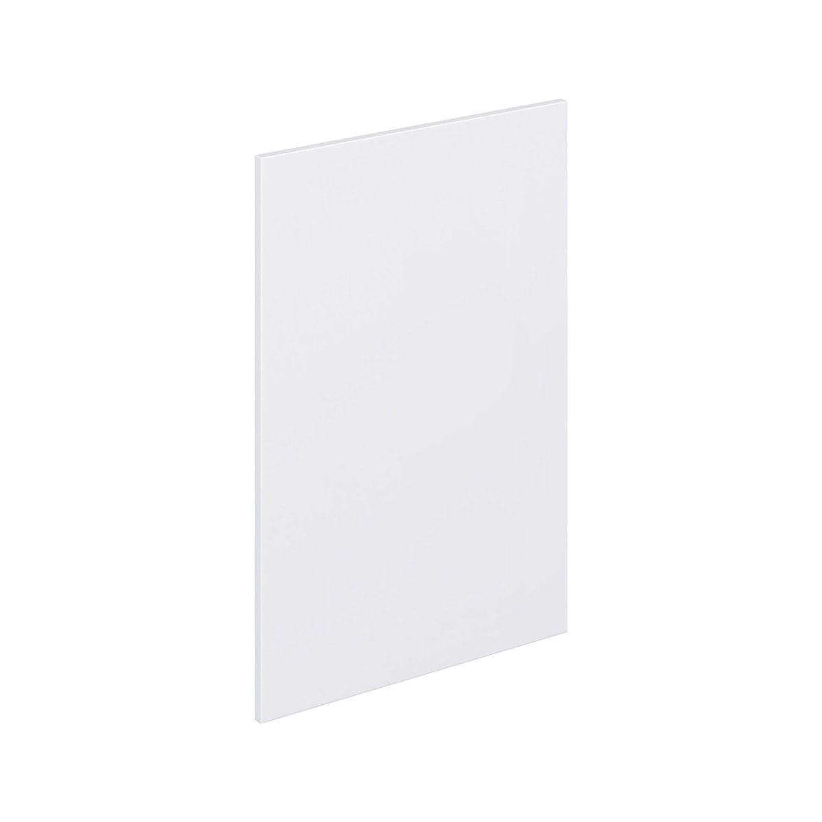 Lily Bright White  Slab 24 x 35 x 0.75 in. Door