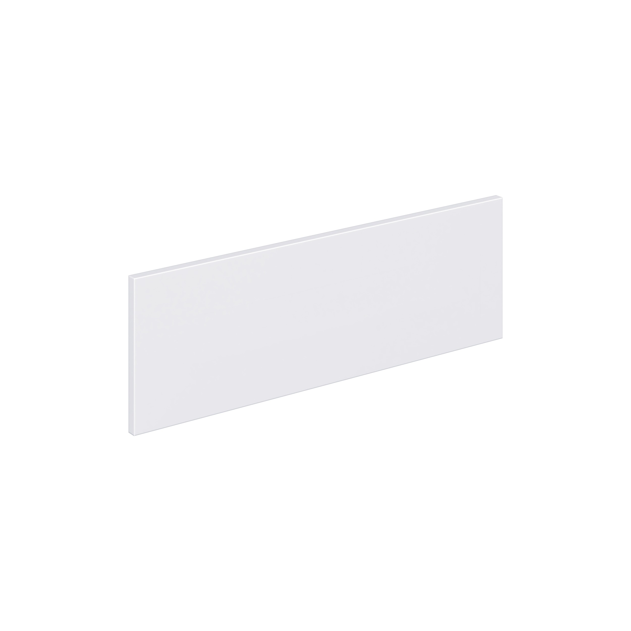 Lily Bright White  Slab 30 x 10 x 0.75 in. Drawer Front