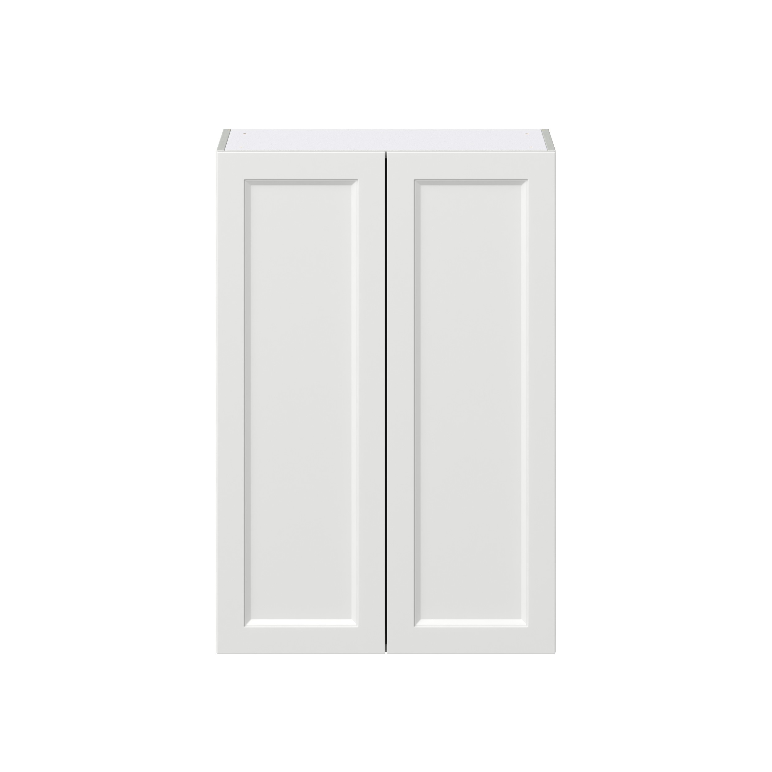 Magnolia Painted Bright White Recessed Assembled Wall Cabinet (27 in. W X 40 in. H X 14 in. D)