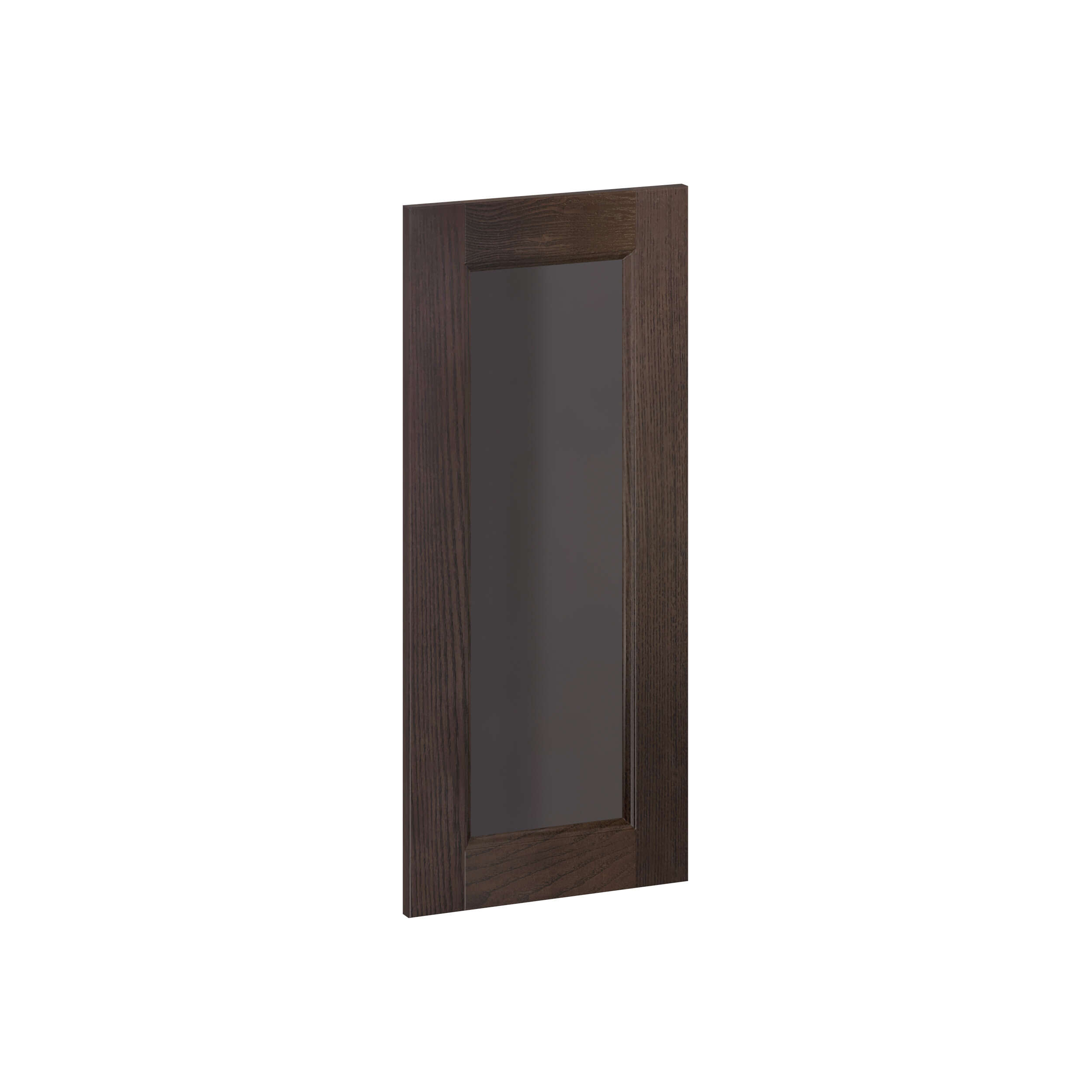 Summerina Chestnut Solid Wood 13x30x0.75 in. Glass Door