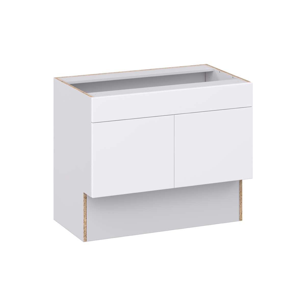 Willow Painted Slate Gray Shaker Assembled 36 in. W x 30 in. H x 21 in. D ADA Vanity Sink Base Cabinet With Removable Front