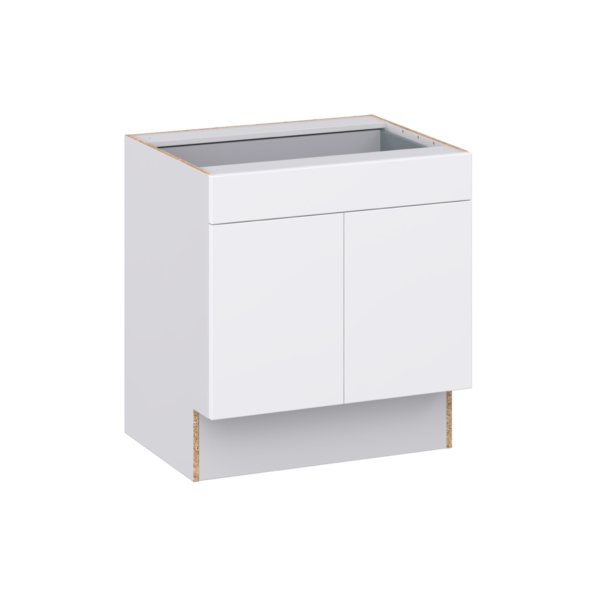 Willow Painted Slate Gray Shaker Assembled 30 in. W x 32.5 in. H x 24 in. D Accessible ADA Base Cabinet with 1 Drawer