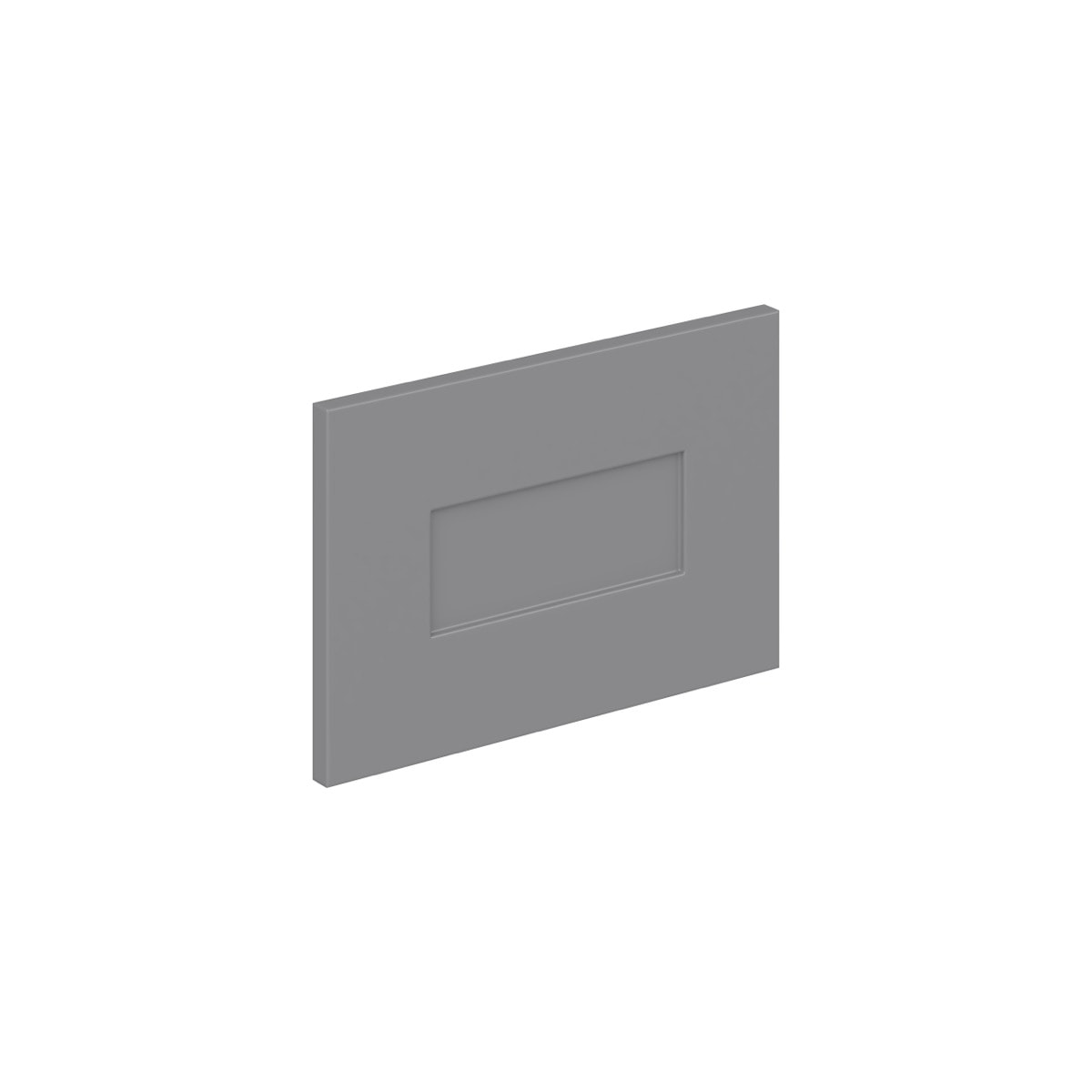 Willow Painted Slate Gray  Shaker 15 x 10 x 0.75 in. Door