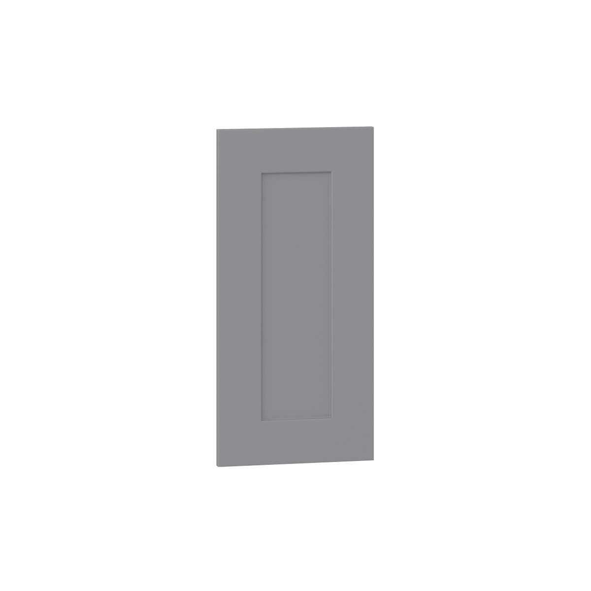 Willow Painted Slate Gray  Shaker 12 x 25 x 0.75 in. Door