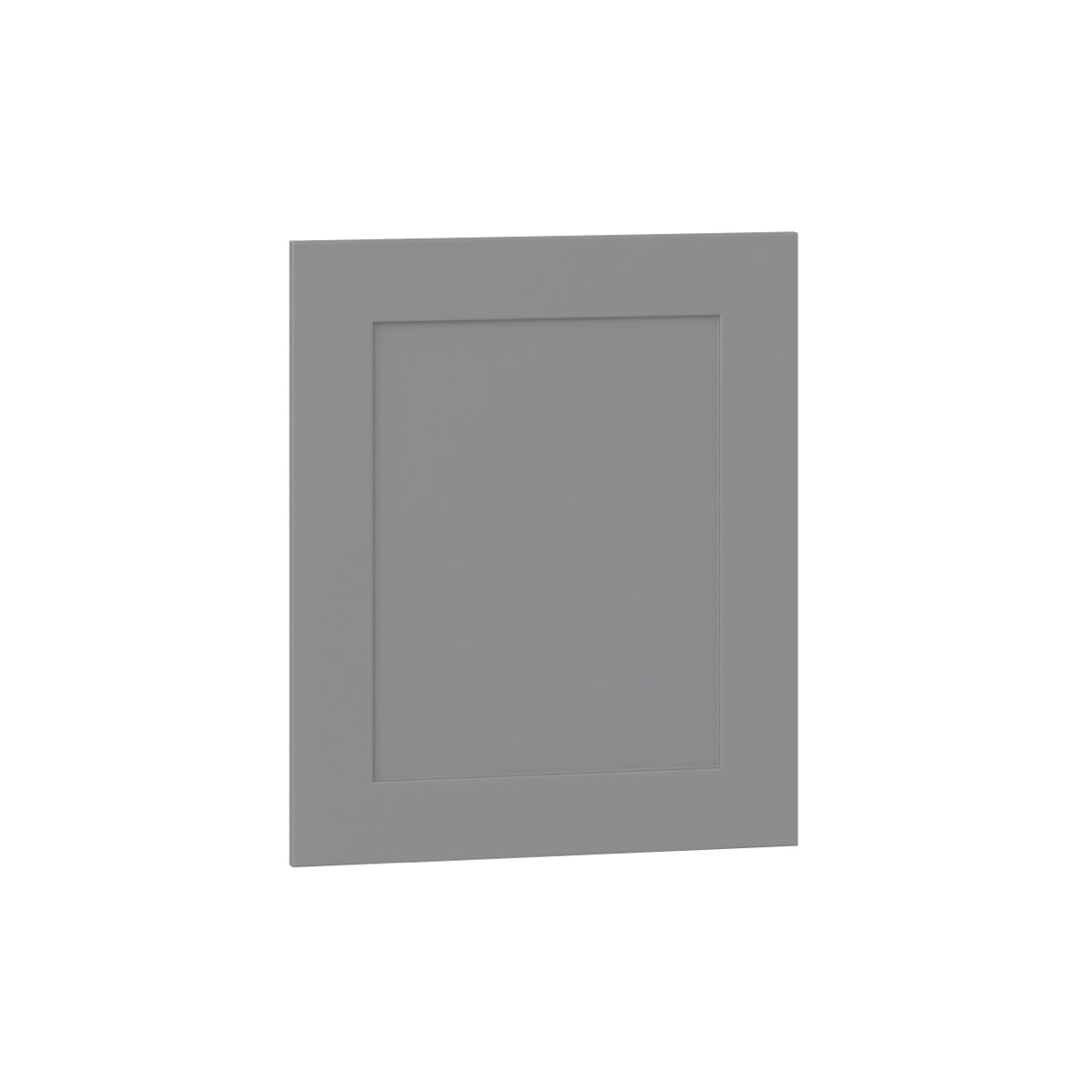 Willow Painted Slate Gray  Shaker 21 x 25 x 0.75 in. Door