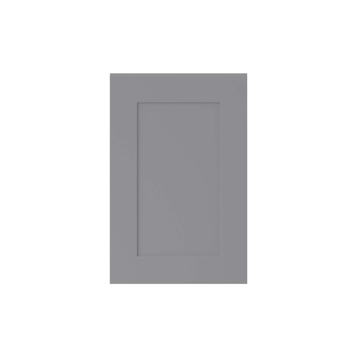 Willow Painted Slate Gray  Shaker 16.5 x 25 x 0.75 in. Door