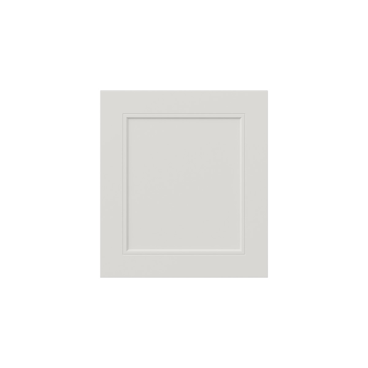 Wisteria Painted Light Gray Recessed 18 x 20 x 0.75 in. Door