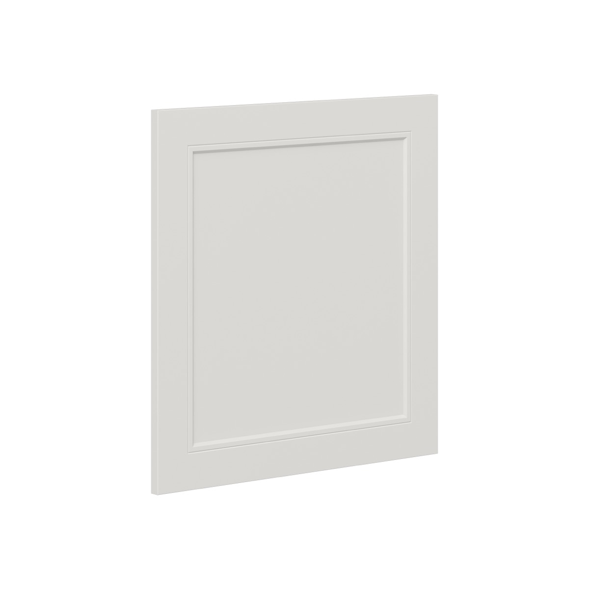 Wisteria Painted Light Gray Recessed 24 x 25 x 0.75 in. Door