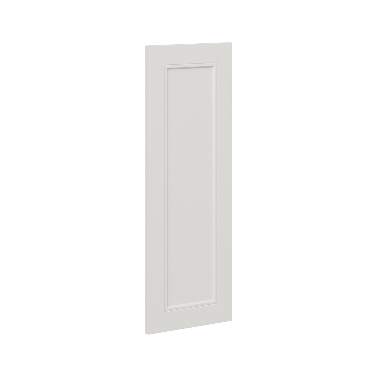 Wisteria Painted Light Gray Recessed 13 x 35 x 0.75 in. Door