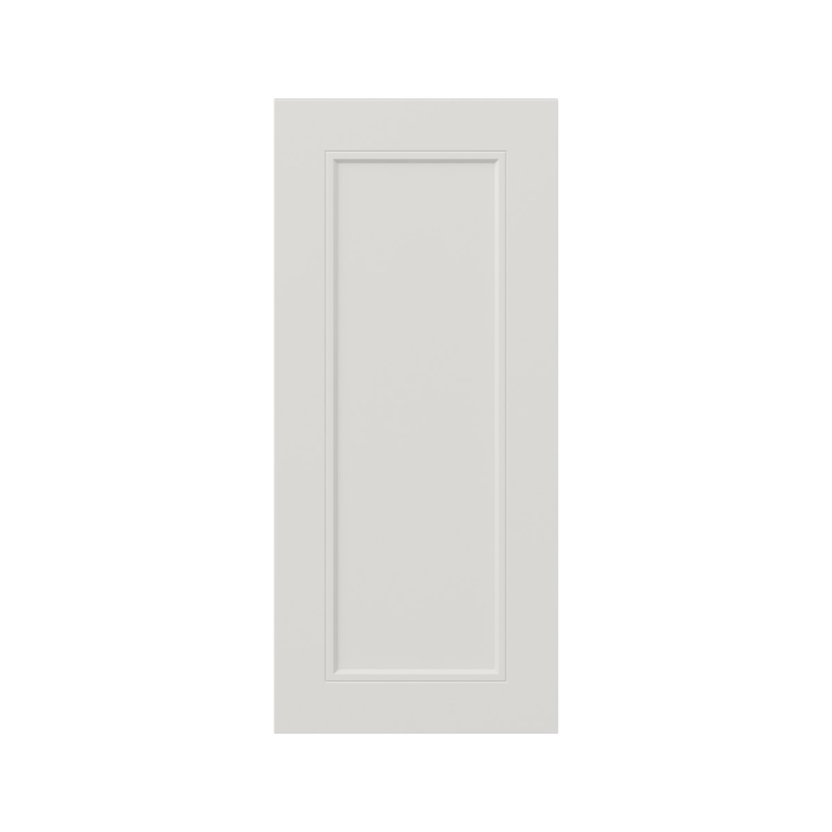 Wisteria Painted Light Gray Recessed 13.5 x 30 x 0.75 in. Door